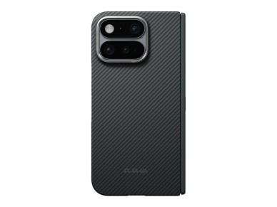 Capa PITAKA Edge para Google Pixel 11 Pro, preta e cinzenta. Capa PITAKA Edge para Google Pixel 11 Pro, preta e cinzenta.