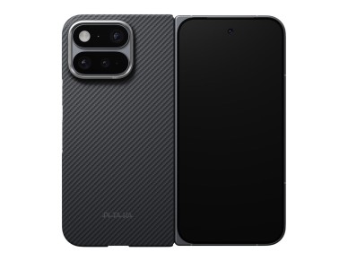 Funda PITAKA Edge para Google Pixel 11 Pro Fold, color negro y gris. Funda PITAKA Edge para Google Pixel 11 Pro Fold, color negro y gris.