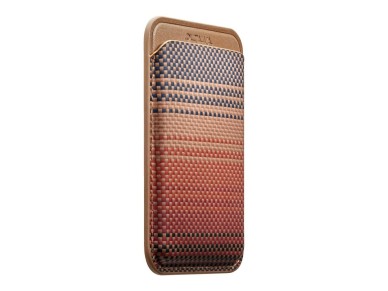 Carteira magn�tica PITAKA Woven Wallet MagSafe para telem�vel sunset