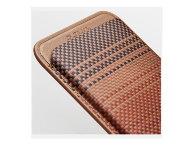 Carteira magn�tica PITAKA Woven Wallet MagSafe para telem�vel sunset