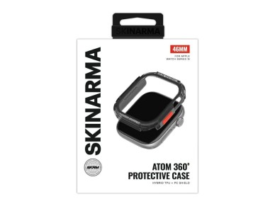 Capa Skinarma Atom para Apple Watch 46mm fumado Capa Skinarma Atom para Apple Watch 46mm fumado