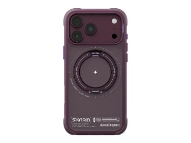 Funda Skinarma Atlas MagSafe + Soporte giratorio para iPhone 18 Pro Max / 17 Pro Max color burdeos Funda Skinarma Atlas MagSafe + Soporte giratorio para iPhone 18 Pro Max / 17 Pro Max color burdeos