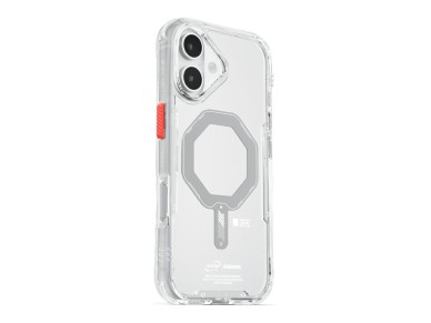 Capa Skinarma Saido para iPhone 17 com carregamento magnético transparente Capa Skinarma Saido para iPhone 17 com carregamento magnético transparente