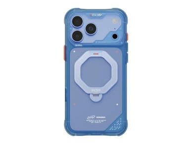 Case Skinarma Saturn MagSafe + Rotating Kick Stand for iPhone 18 Pro Max / 17 Pro Max blue Case Skinarma Saturn MagSafe + Rotating Kick Stand for iPhone 18 Pro Max / 17 Pro Max blue