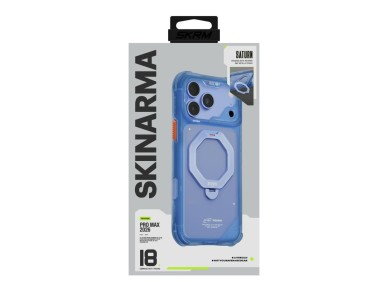 Case Skinarma Saturn MagSafe + Rotating Kick Stand for iPhone 18 Pro Max / 17 Pro Max blue Case Skinarma Saturn MagSafe + Rotating Kick Stand for iPhone 18 Pro Max / 17 Pro Max blue