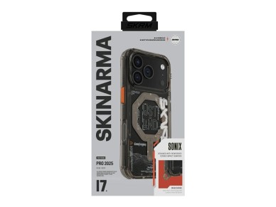 Funda Skinarma Sonix para iPhone 17 Pro con carga magn�tica (piedra)