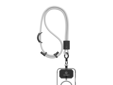 TECHANCY TW2780 Mobile Phone Lanyard, Adjustable 40-70 cm, 8 mm Braided Cord, Neck and Shoulder Stra TECHANCY TW2780 Mobile Phone Lanyard, Adjustable 40-70 cm, 8 mm Braided Cord, Neck and Shoulder Stra
