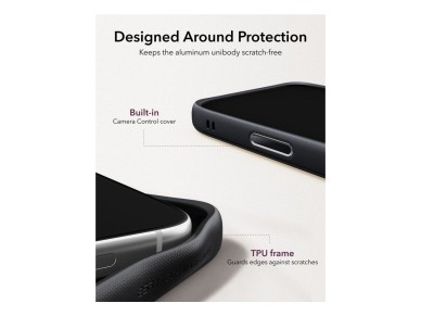 ESR Leather Kickstand MagSafe Case for iPhone 18 Pro Max / 17 Pro Max - Black