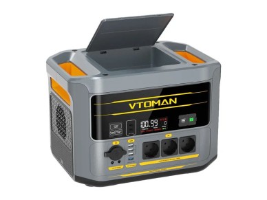 Estaci�n de energ�a port�til VTOMAN FlashSpeed2400 2400W