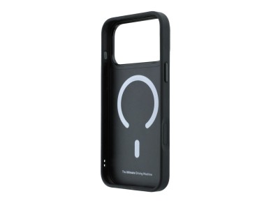 Capa BMW Kevlar Ring Stand 360 MagSafe para iPhone 18 Pro Max / 17 Pro Max - Cinza Escuro