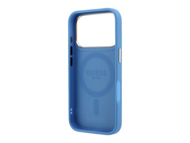Guess Ring Stand 360 4G Classic Logo MagSafe Case for iPhone 18 Pro / 17 Pro - Blue Guess Ring Stand 360 4G Classic Logo MagSafe Case for iPhone 18 Pro / 17 Pro - Blue