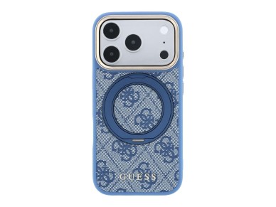Guess Ring Stand 360 4G Classic Logo MagSafe Case for iPhone 18 Pro / 17 Pro - Blue Guess Ring Stand 360 4G Classic Logo MagSafe Case for iPhone 18 Pro / 17 Pro - Blue