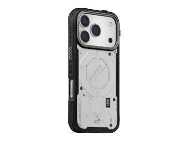 Case Skinarma Vigor MagSafe for iPhone 17 Pro light gray