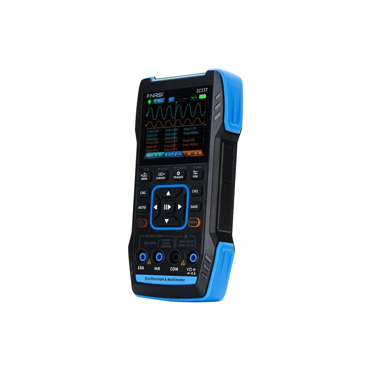 Portable 3-in-1 oscilloscope FNIRSI 2C23T multimeter signal - 2C23T ...