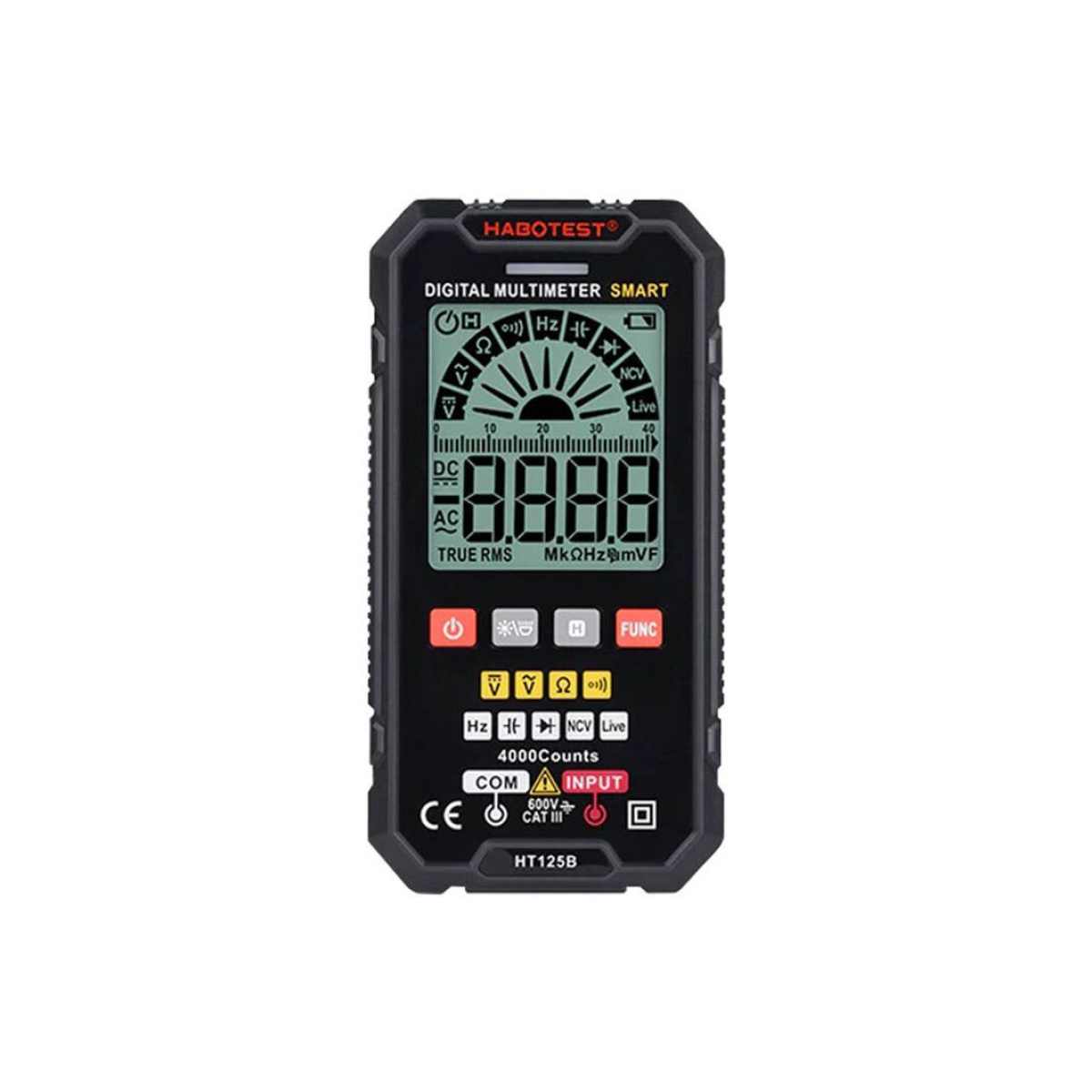Digital Universal Multimeter Habotest HT125B - HT125B - Emegastore